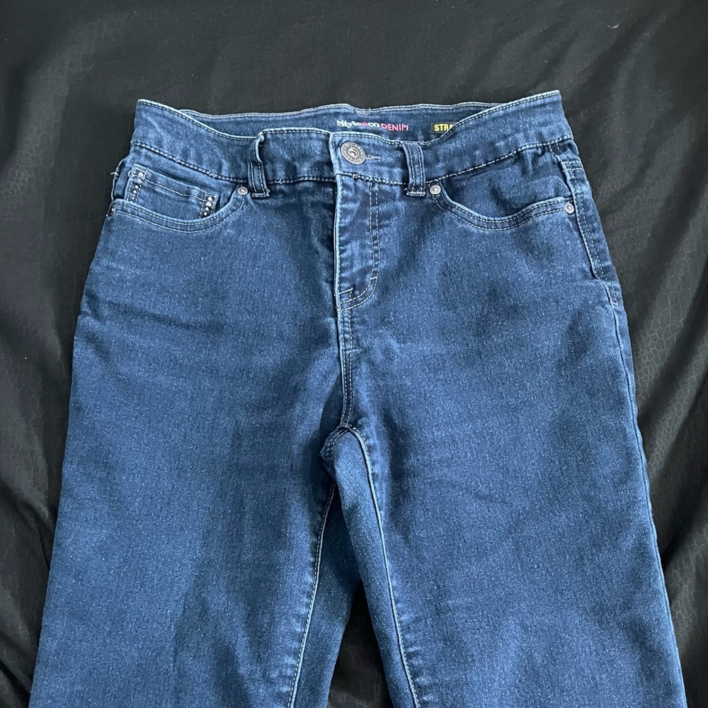 Petite denim jeans